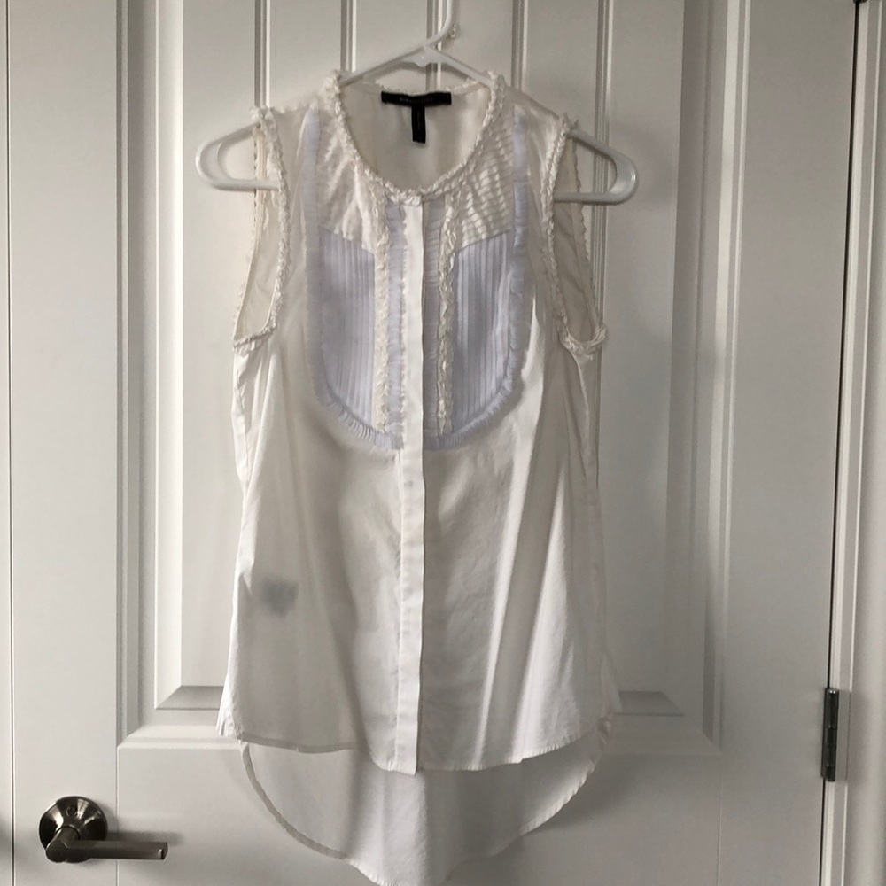 BCBGMAXAZRIA White blouse size XS
